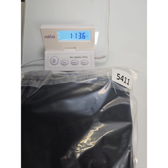 Soft Surroundings Jumpsuit Womens XL Black Button Up Roll Tab Sleeve - Picture 7 of 7